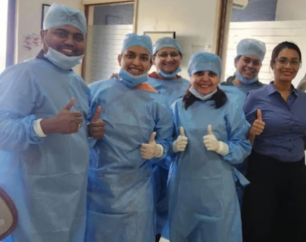 professional teeth cleaning procedure removing plaque in Pune