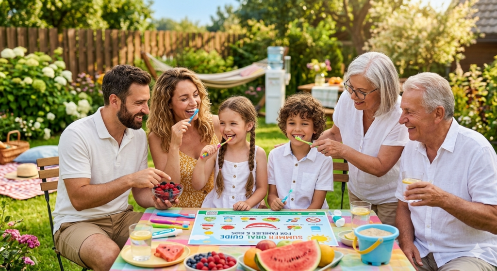 Summer oral health care tips for kids and families