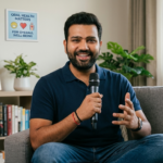 Rohit Sharma promoting oral health awareness and hygiene